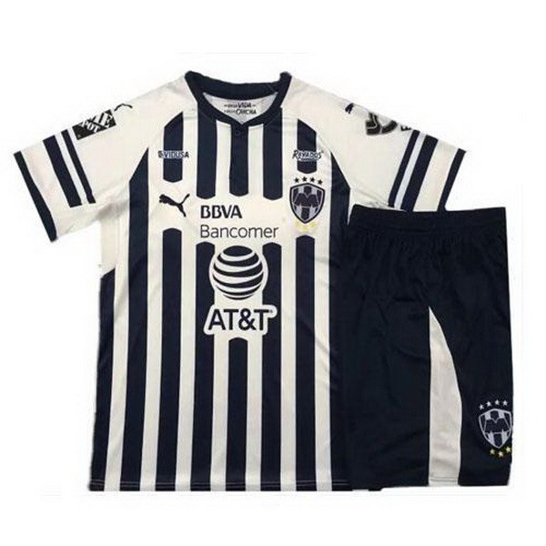 Camiseta Monterrey 1ª Niño 2018-2019 Blanco